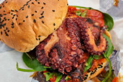 Burger-octopus