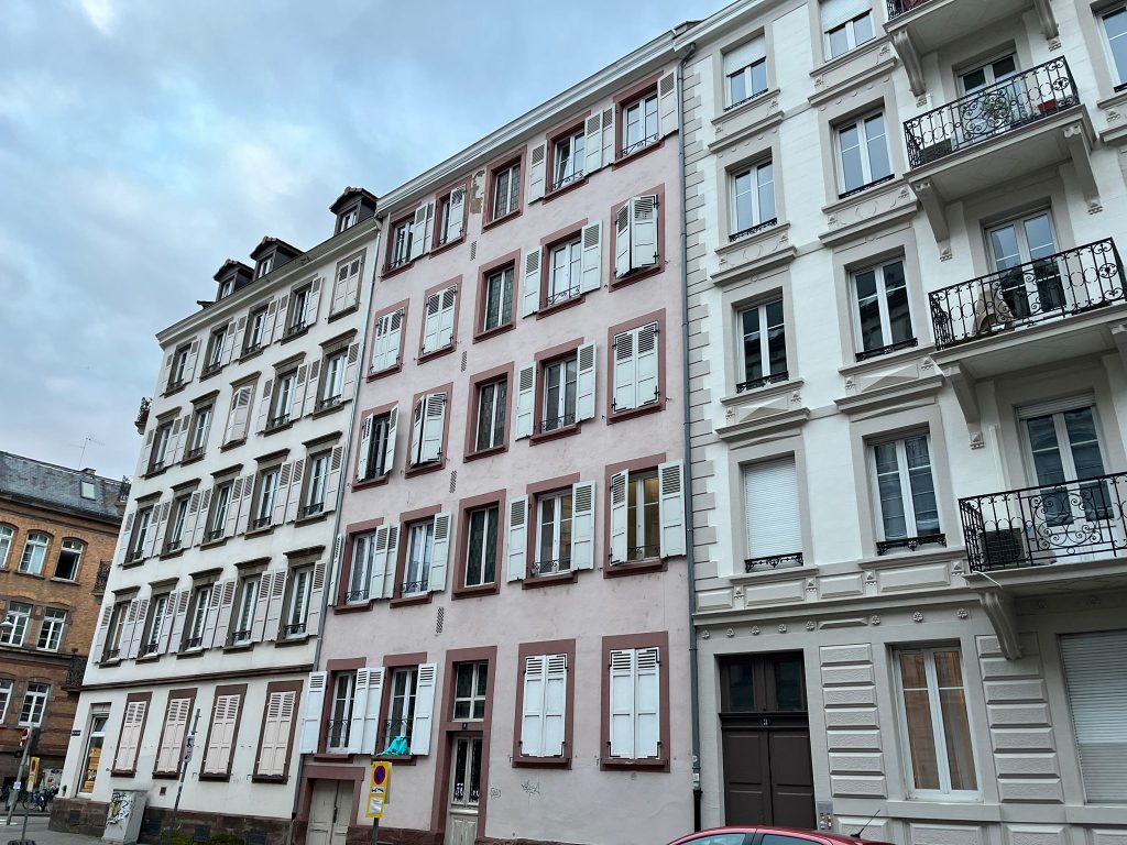 A residential building in Strasbourg