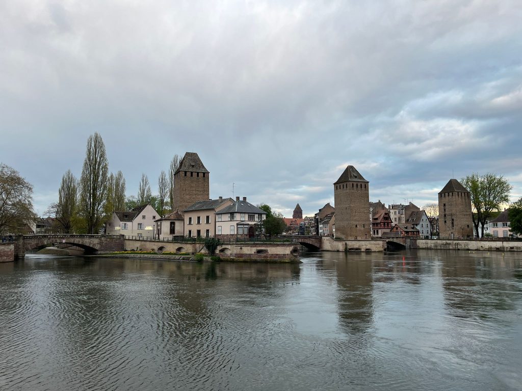 The three towers of Strasbourg