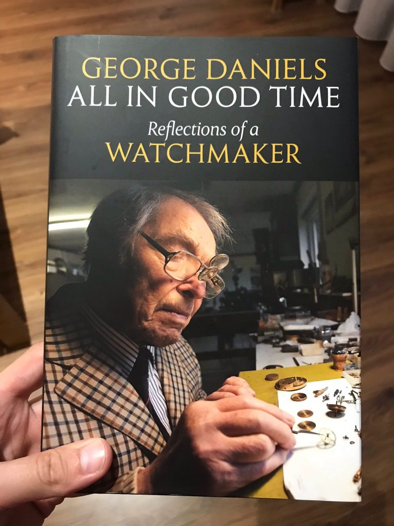 "All in Good Time: Reflections of a Watchmaker" by George Daniels