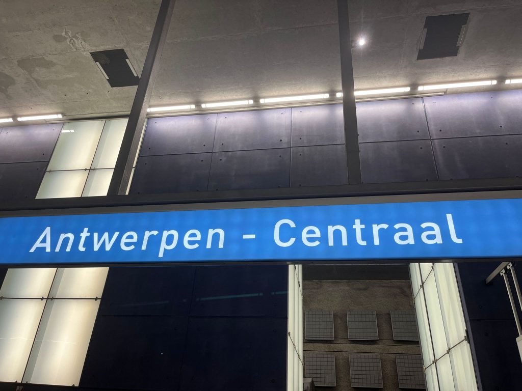 Sign of the Antwerpen-Centraal