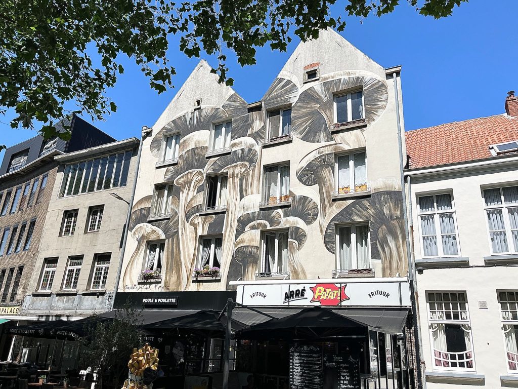 Street art of Antwerp