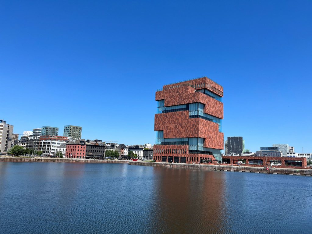 The blue of Antwerp