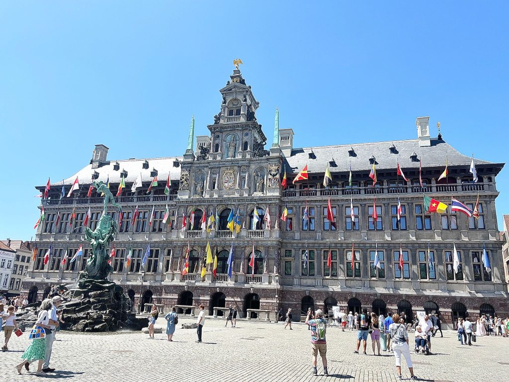 The town hall of Antwerp