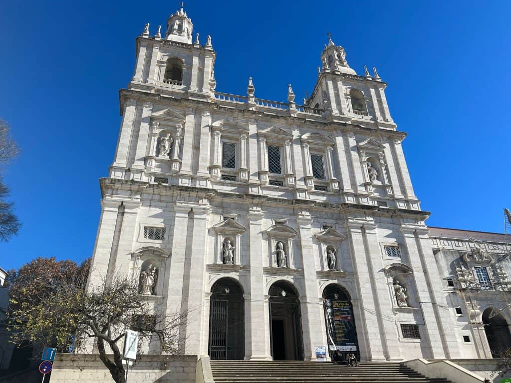 A church in Lisbon