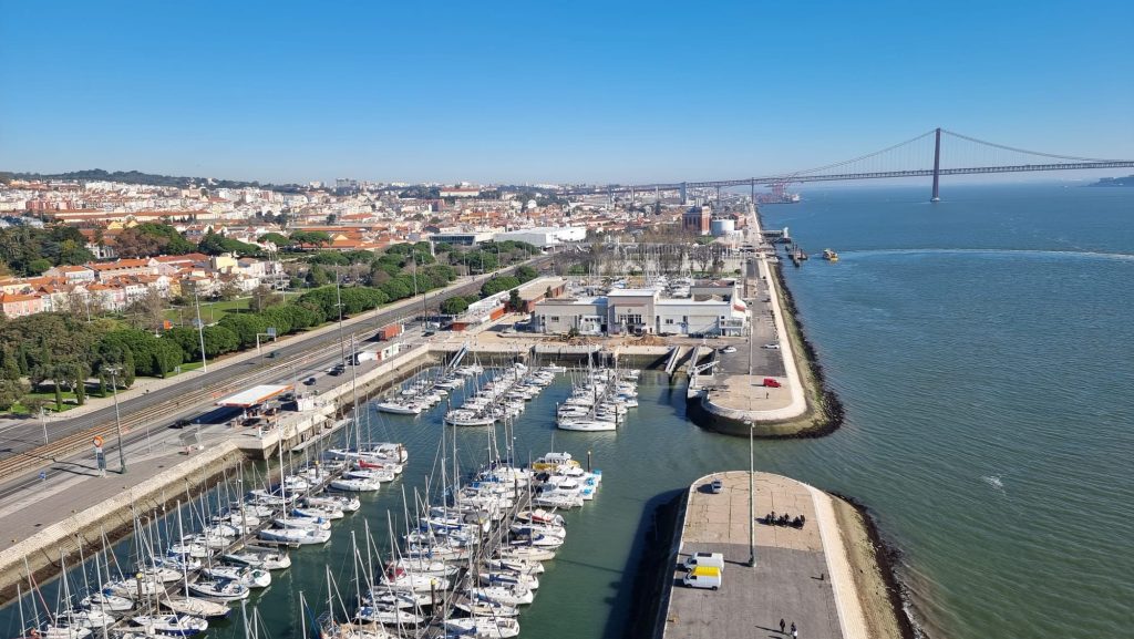 The Belem harbour