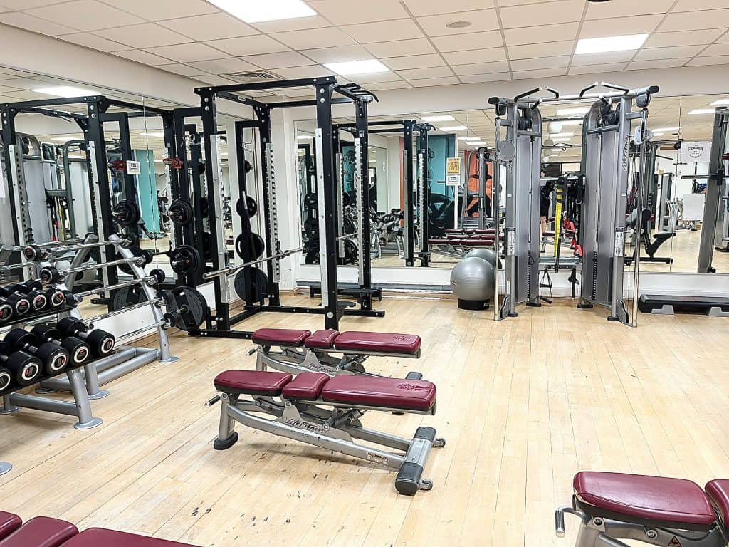 Gym of the European Parliament