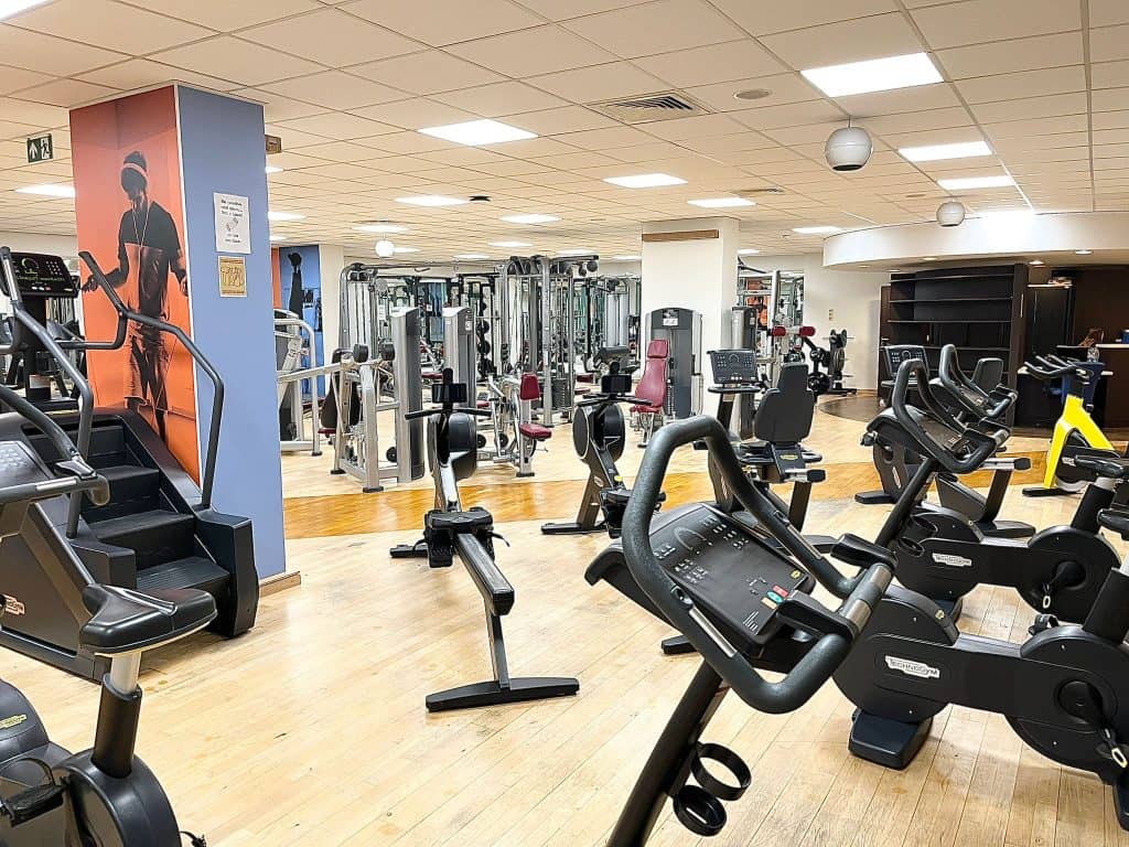 Gym of the European Parliament