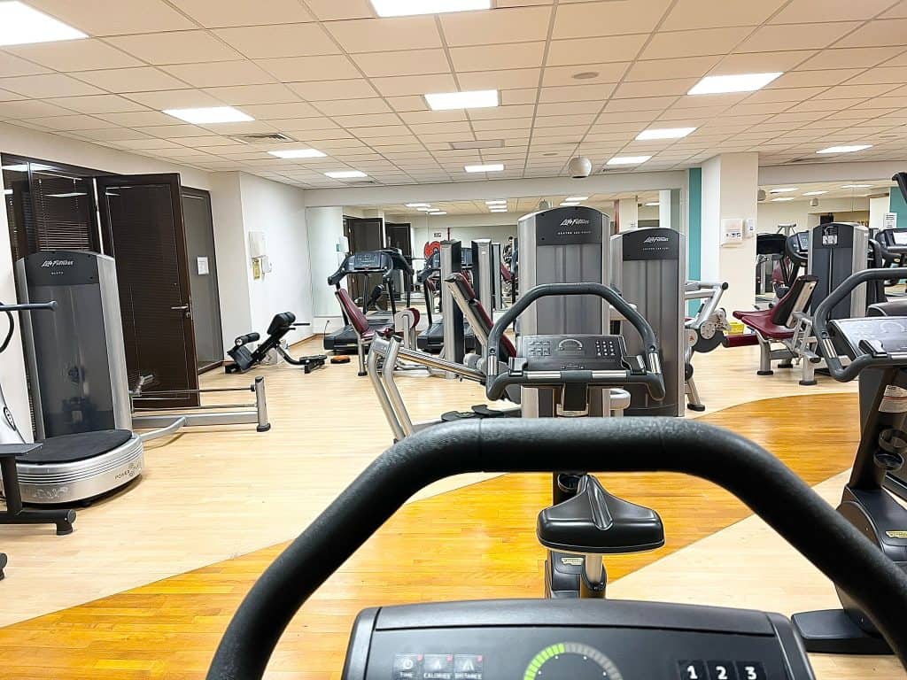 Gym of the European Parliament