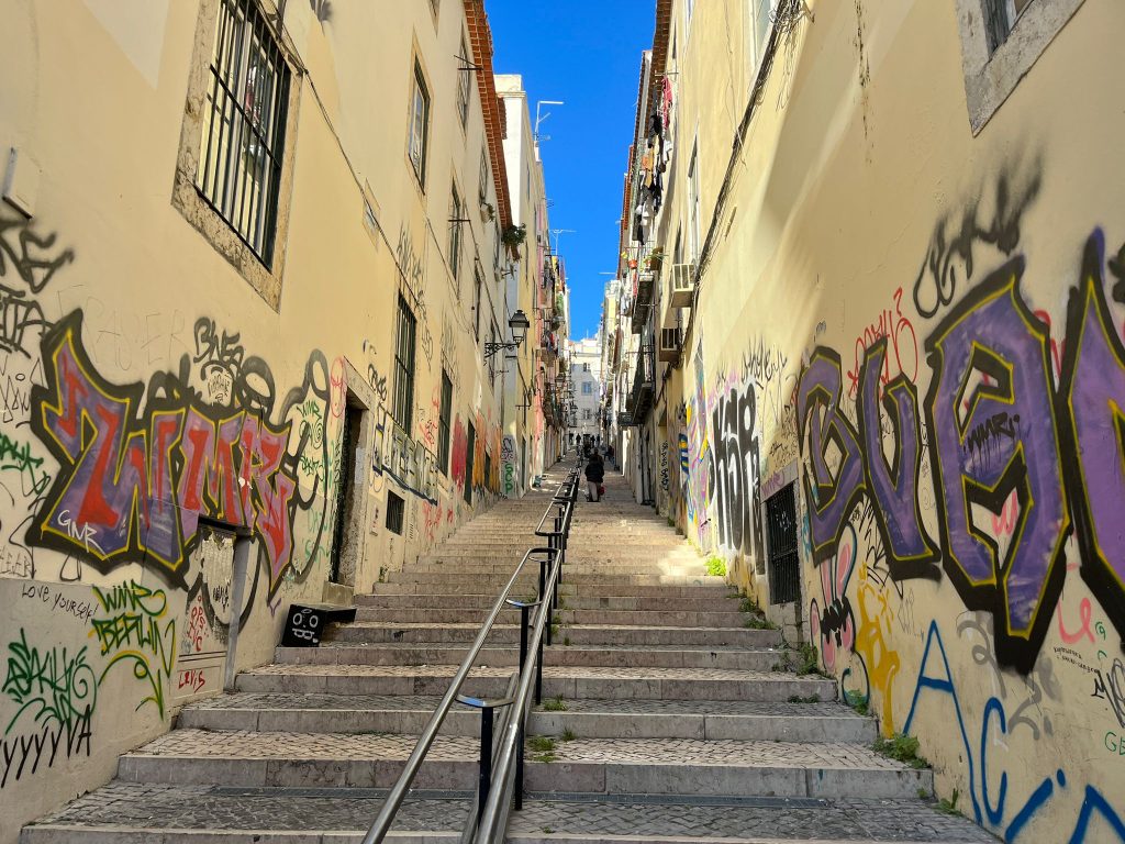 Lisbon stairs