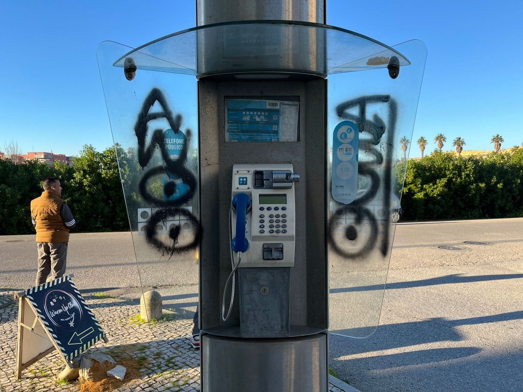 Pay phone of Lisbon