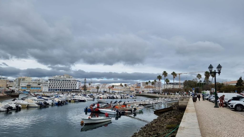 The harbour of Faro