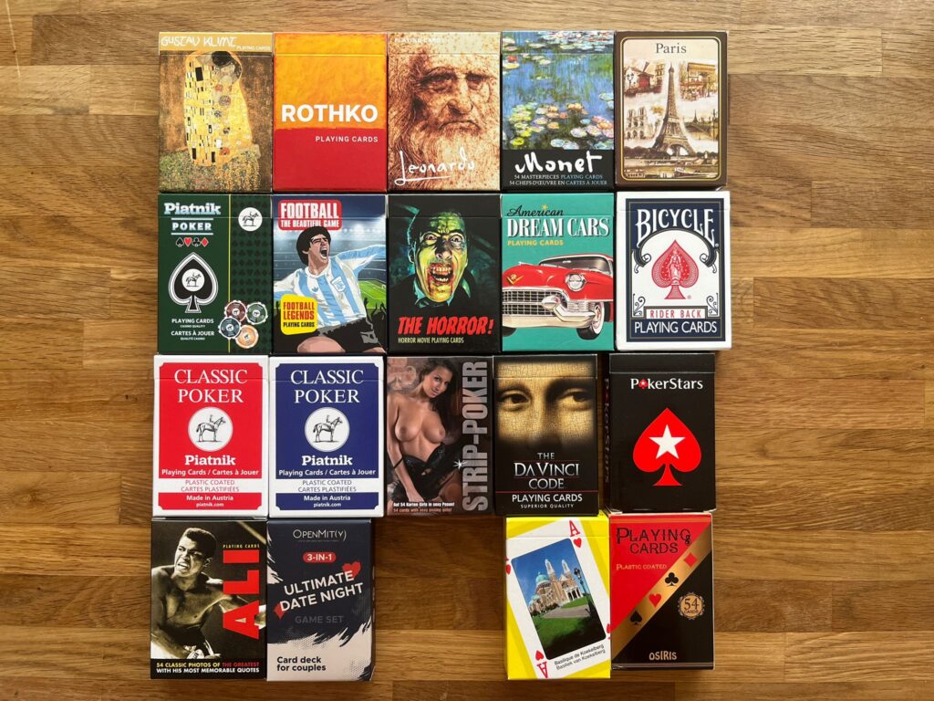 More playing cards
