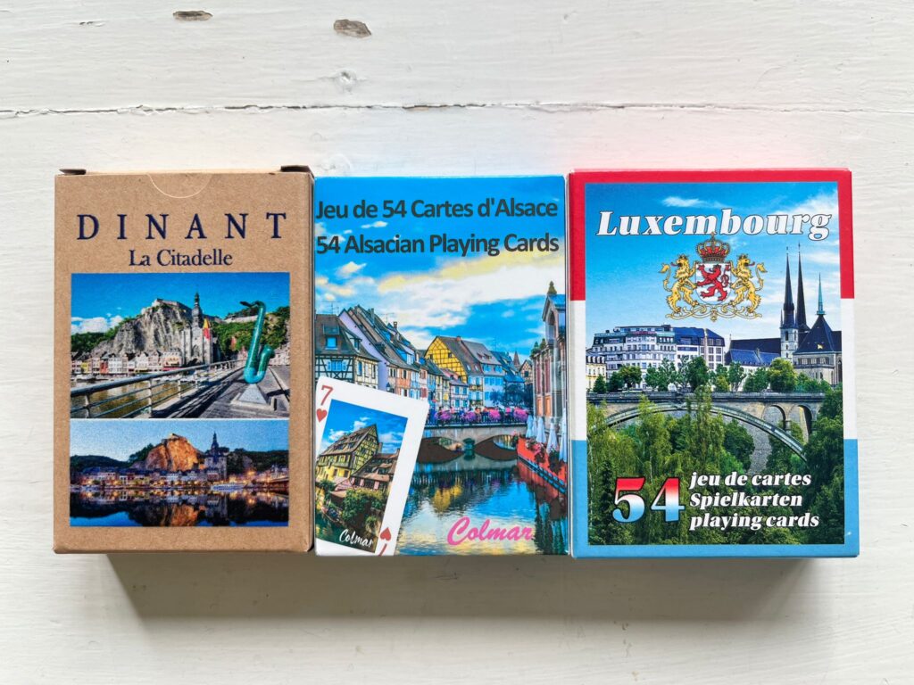 Dinant, Strasbourg and Luxembourg decks