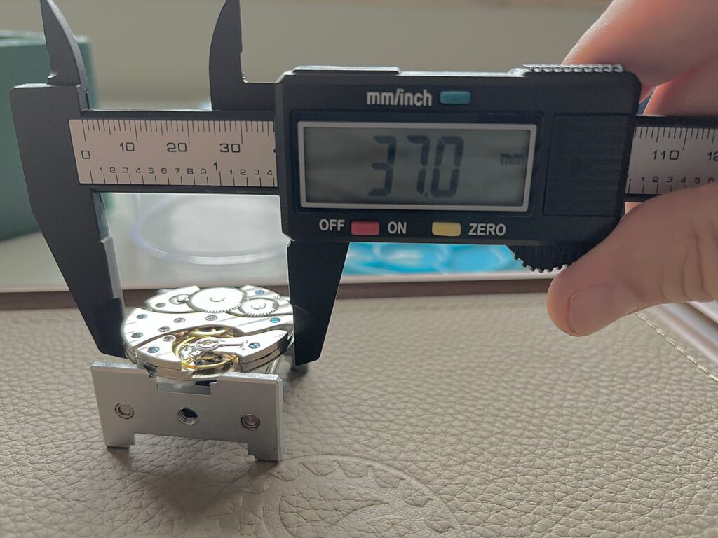 a 37mm movement