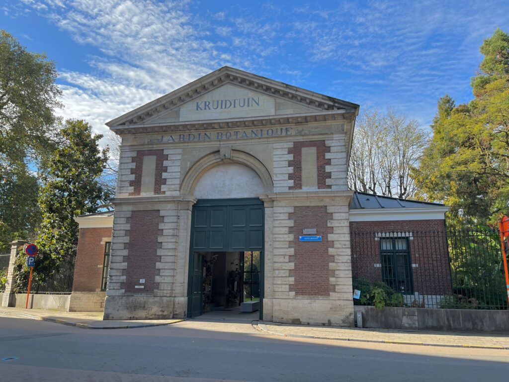 the Leuven Botanical Garden
