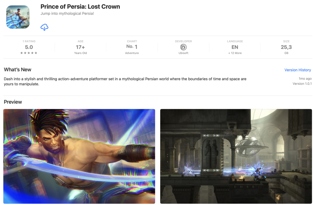 Prince of Persia: Lost Crown