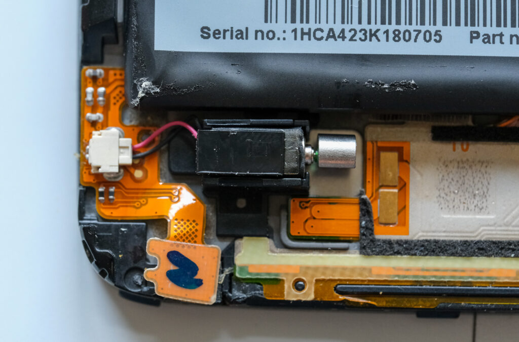 HTC One X with copper foil tape