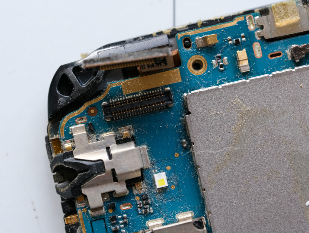 LCD connection