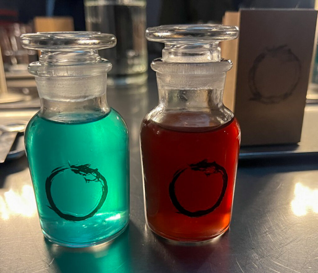 Dragon cocktails