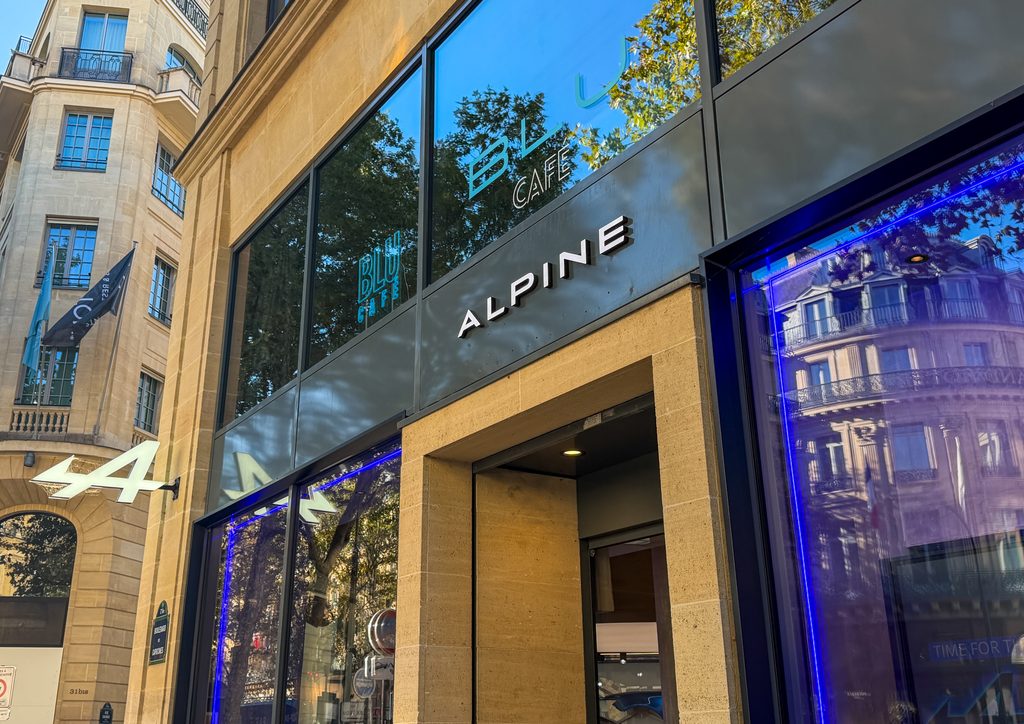 Alpine boutique in Paris
