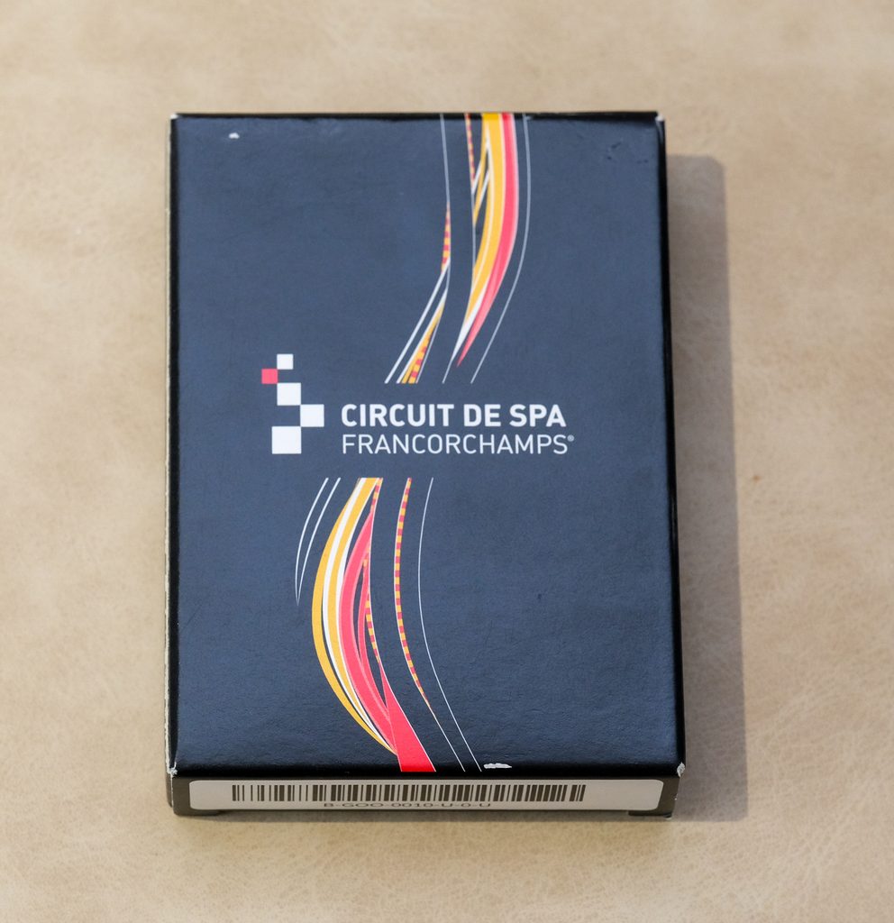 Spa-Francorchamps playing card deck