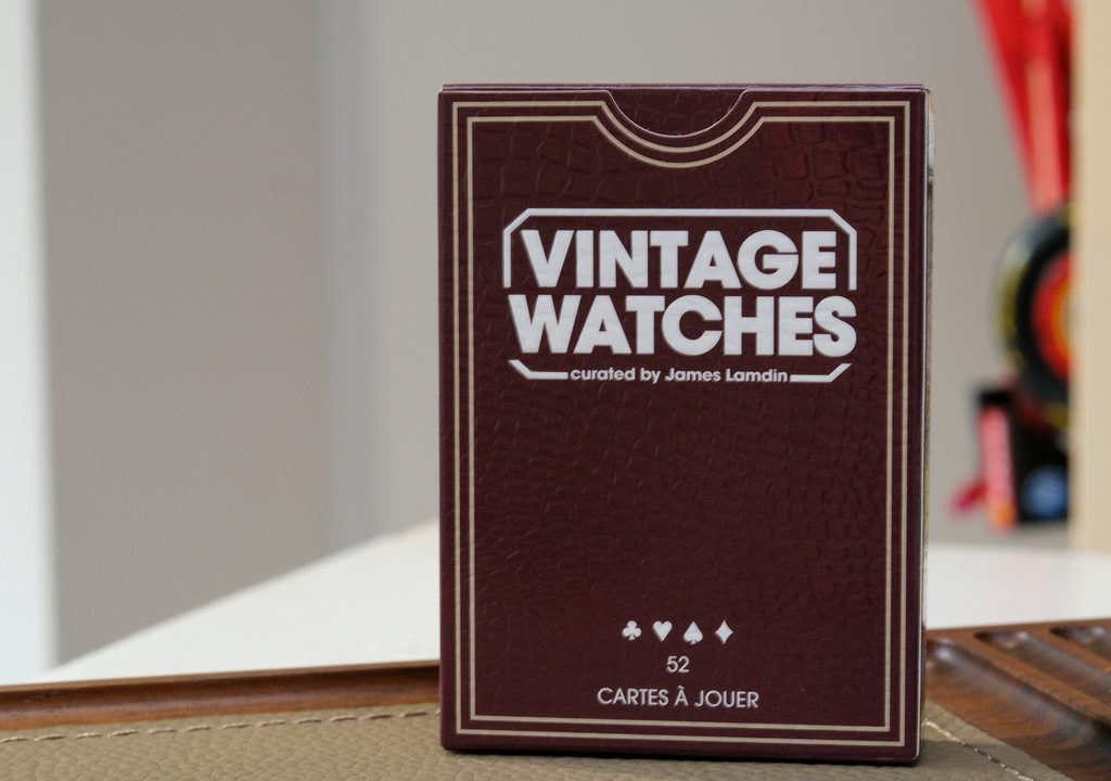 Vintage Watches - Playing Cards