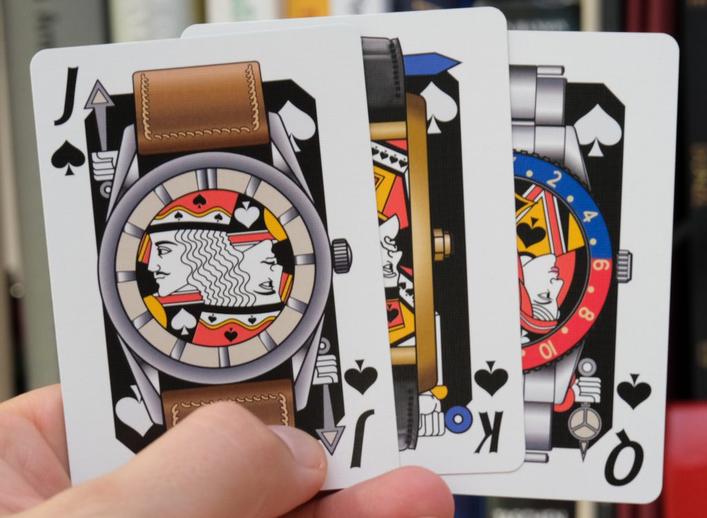 Vintage Watches - Playing Cards