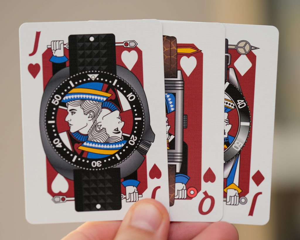 Vintage Watches - Playing Cards