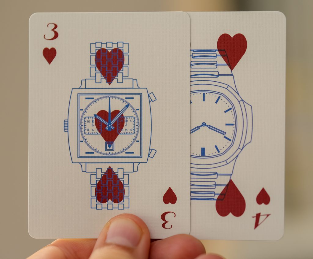 Vintage Watches - Playing Cards