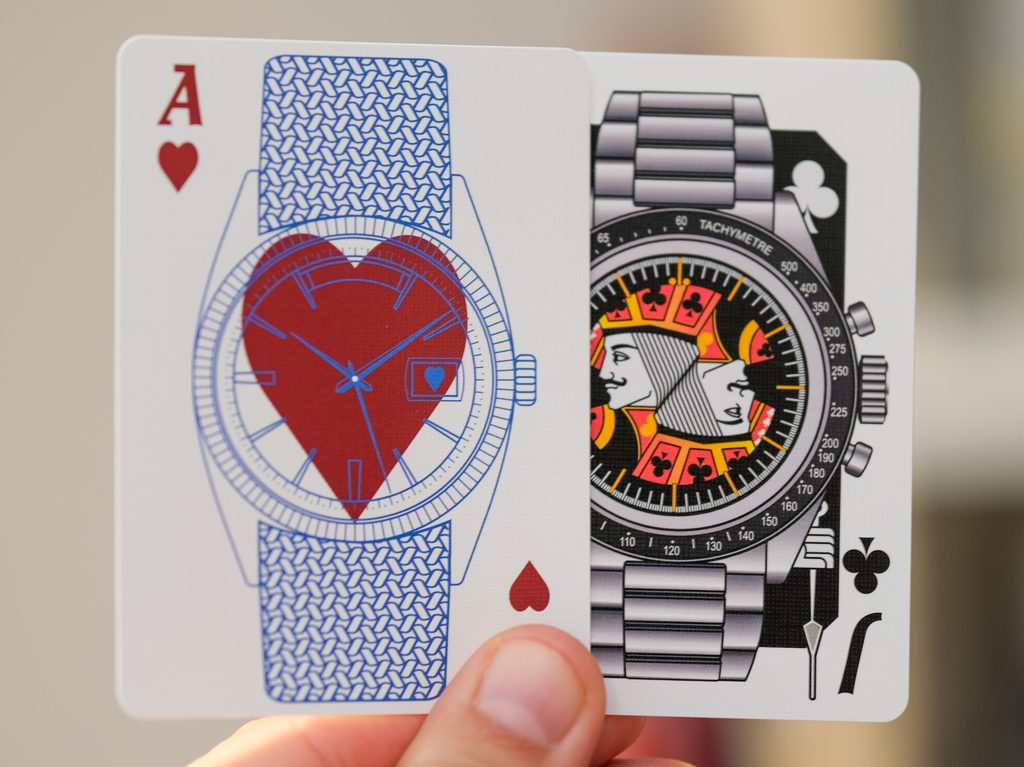 Vintage Watches - Playing Cards