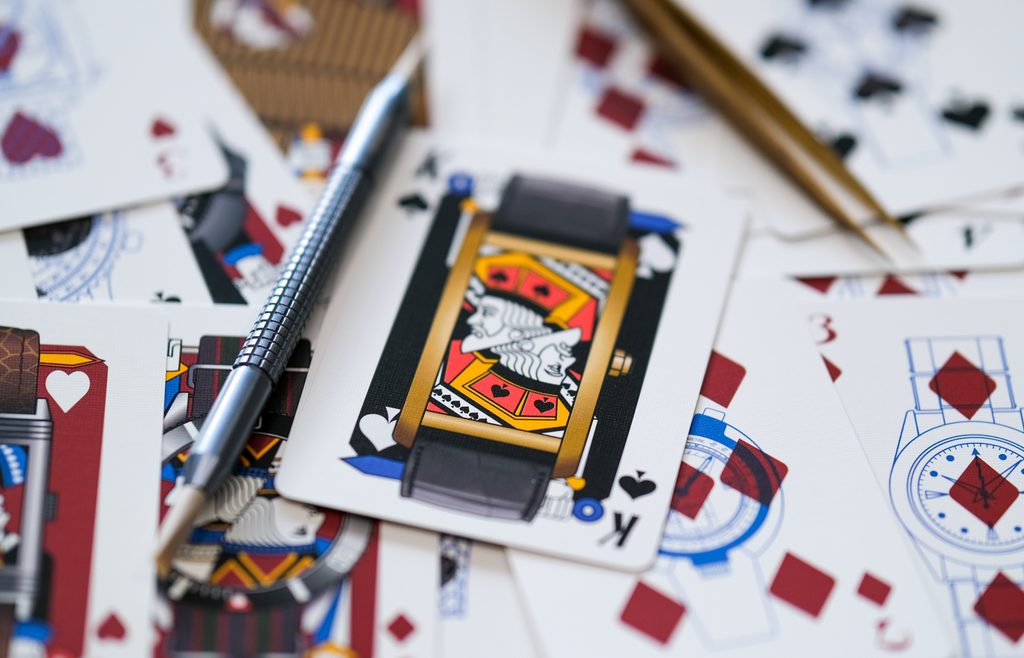 Vintage Watches - Playing Cards