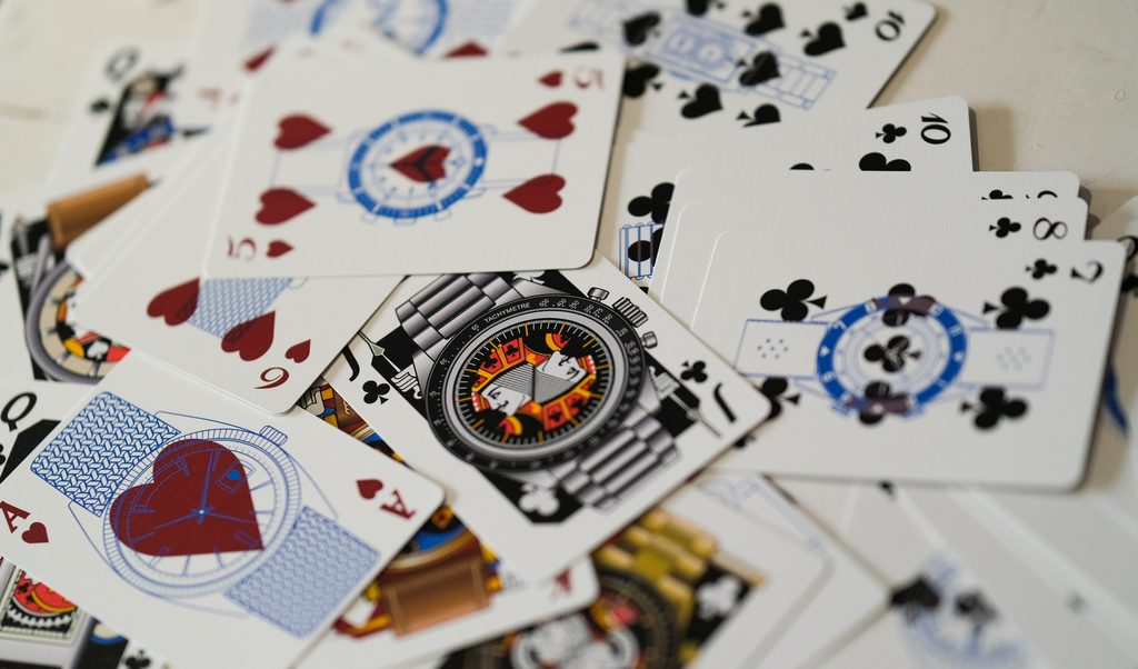 Vintage Watches - Playing Cards