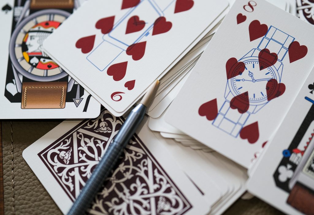 Vintage Watches - Playing Cards