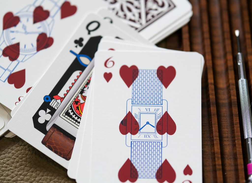 Vintage Watches - Playing Cards